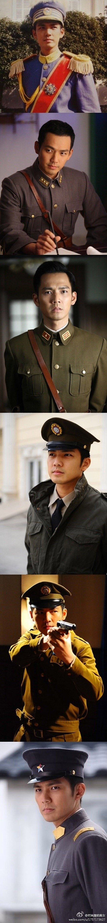 军装控钟汉良慕容沛林