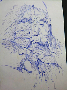一半の歌采集到手绘插画