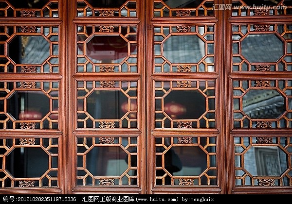古风建筑-花瓣网|陪你做生活的设计师 | 传统窗棂窗格png海报素材