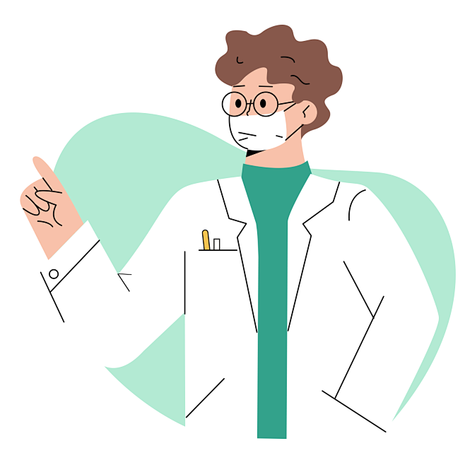 貪魭の尐ㄚ頭从meiria转采于2020-03-23 10:09:26医生插画组件库貪魭