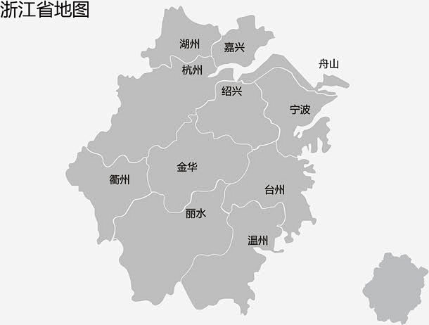 浙江省地图简笔画图片