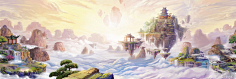 花玴采集到仙侠场景