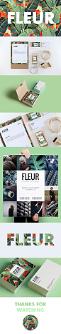 Fleur studio : Branding for fabric studio