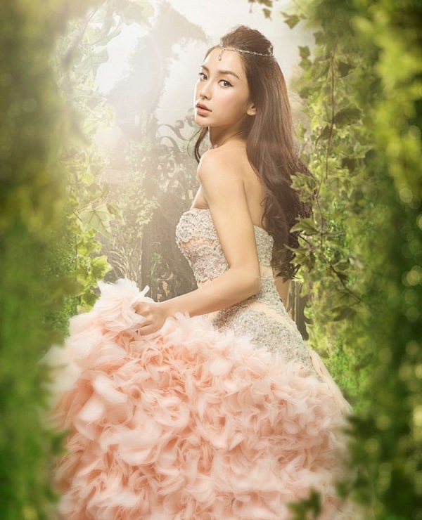 angelababy华丽森林女写真似林中精灵小碗牛肉面的博客拜金城