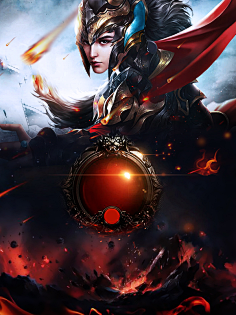 江山亦陌采集到玄幻/魔幻底图