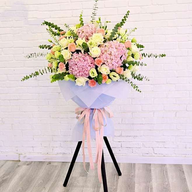 花柱542花柱花艺通道布置迎宾花艺