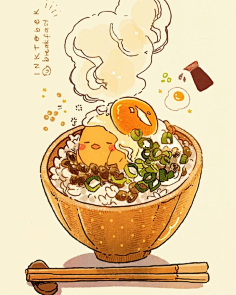 木木语ly采集到食物插画