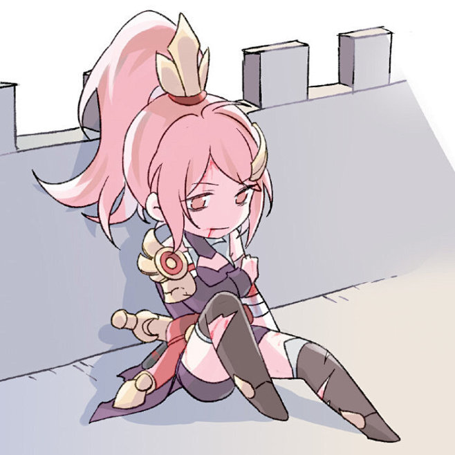 王者荣耀花木兰传说之刃q版长城守卫军