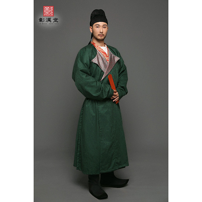 彰汉堂唐制圆领缺胯袍胴氨丝复原大放量汉服正仓院男女淘宝网