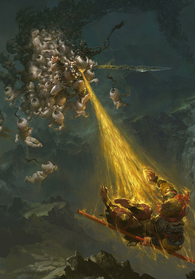 钟风华西游系列超震撼cg插画7