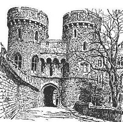 中世纪城堡素描珍藏