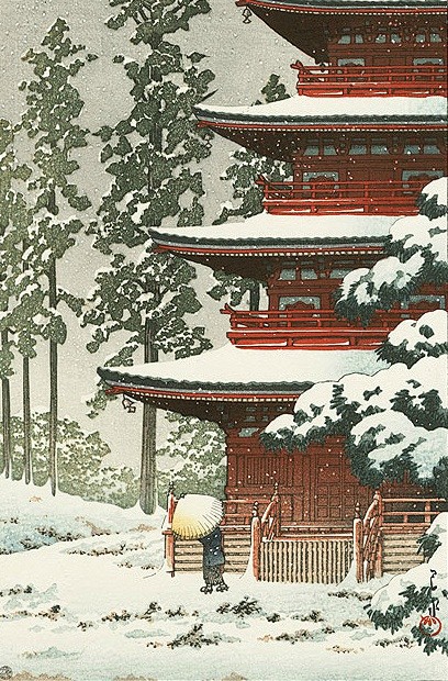 冬雪日本版畫大師kawasehasui67676767