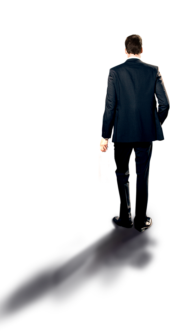 男子背影 西装男 人影