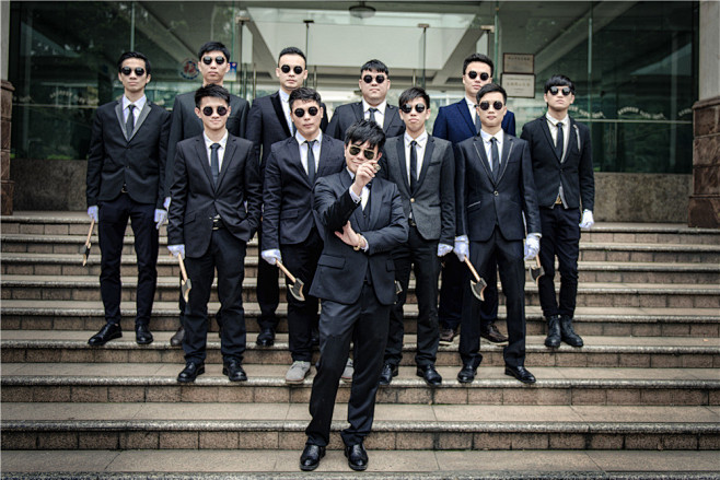 真实婚礼黑社会之我老婆喺大佬主题婚礼你的婚礼也可以如此霸气攻略