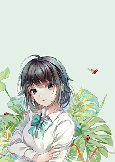 茶落CL采集到女 二次元 现