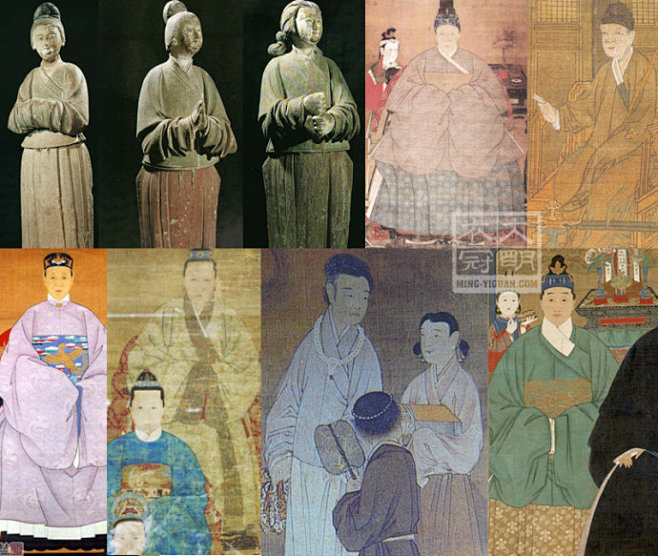 明代女装左衽现象相关资料