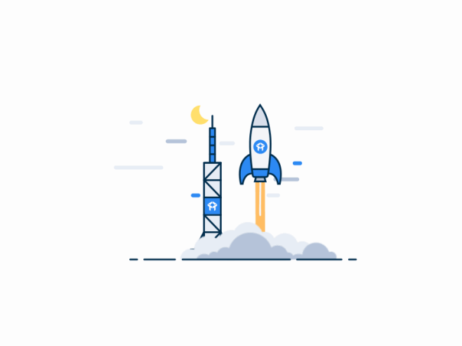 launchingrocketdribbble