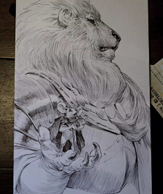 一半の歌采集到手绘插画