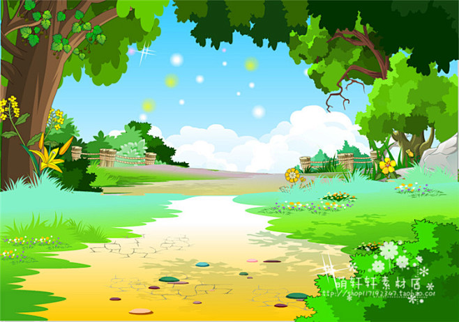 flash矢量图场景素材大全动画动漫设计制作作业必备背景素材116