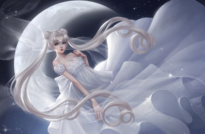 月亮公主月野兔倩尼迪月亮公主美少女战士同人