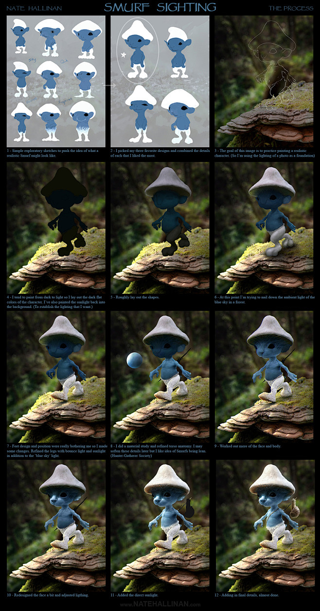 smurfsightingprocessbynatehallinanartondeviantart