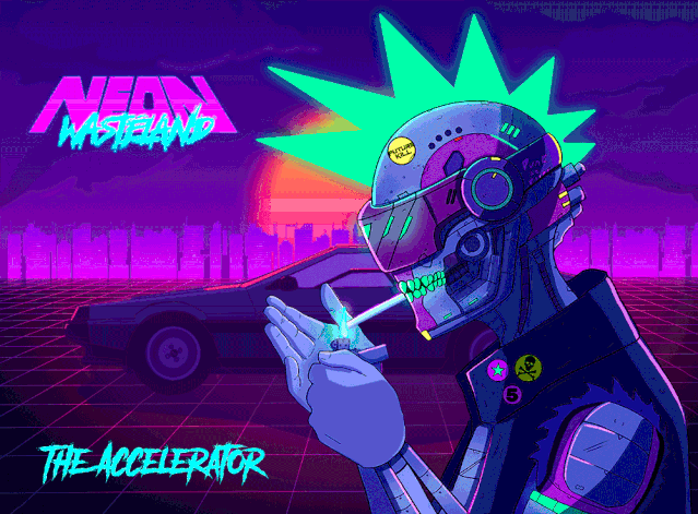 前方高能请做好护眼措施迷幻霓虹配色的赛博朋克robshields前方高能请