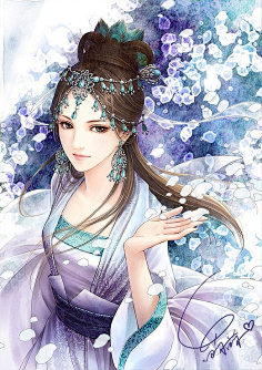 似水流年*^_^*轻离殇采集到A-古风美人