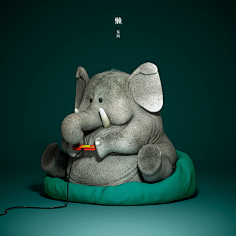 率叶插件采集到灵感_小怪物