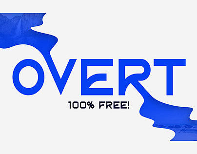 OVERT - FREE FONT