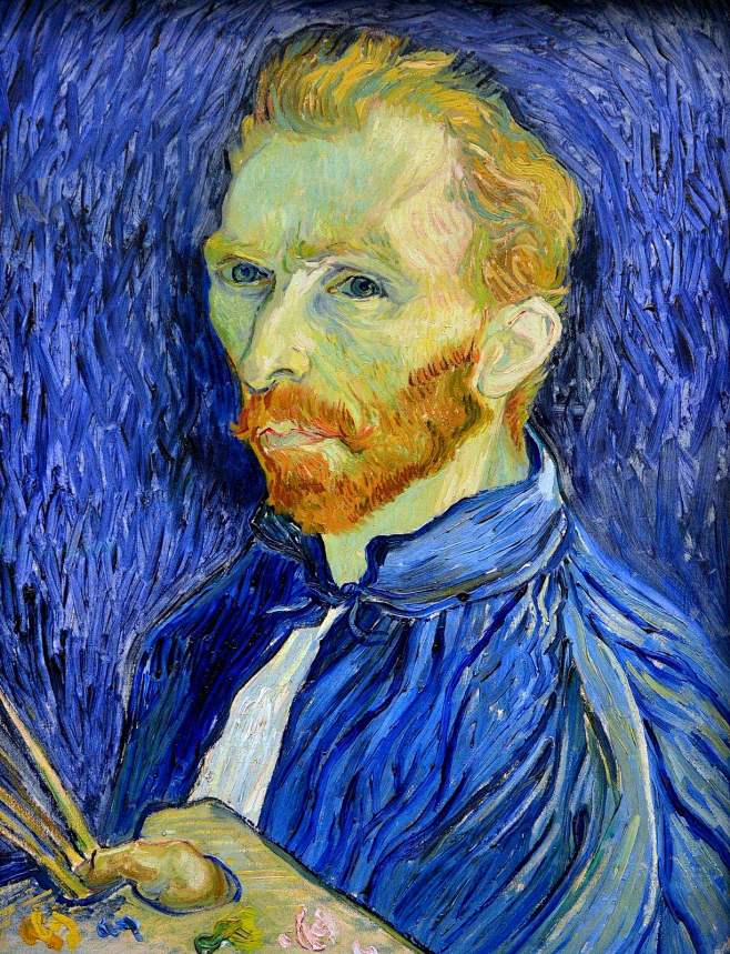 凡高自画像