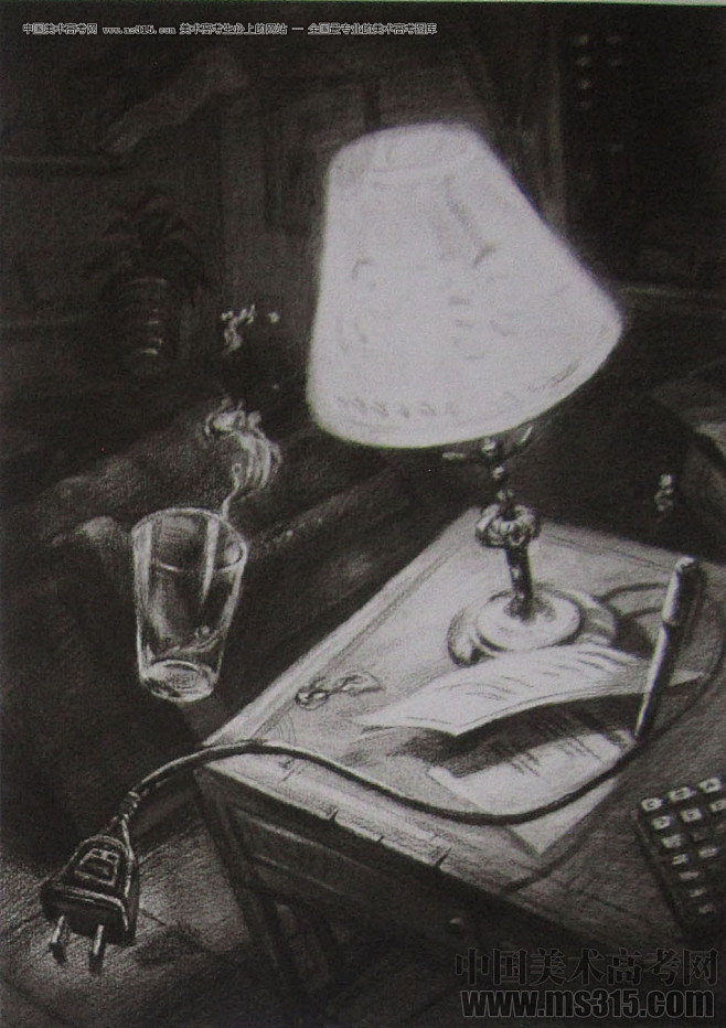 2016清华大学美术学院设计素描优秀试卷37