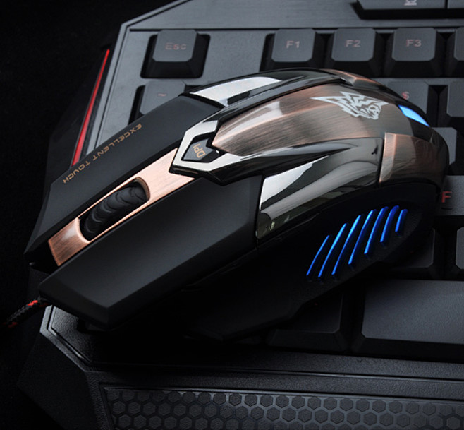 CarLog\/非洲狮嗜血狂狮T4有线鼠标DOTA\/LOL