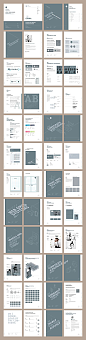 Brand Manual and Identity Template – Corporate Design Brochure – with 48 Pages and Real Text!!!Minimal and Professional Brand Manual and Identity Brochure template for creative businesses, created in Adobe InDesign in International DIN A4 and US Letter…