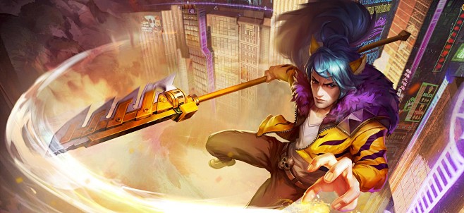 王者荣耀韩信街头霸王官方海报