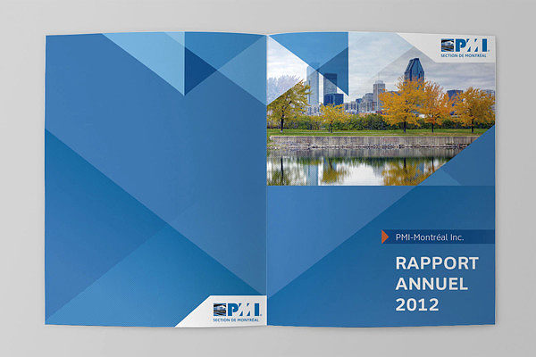 Annual Report - Corporate Print Design : PMI-M