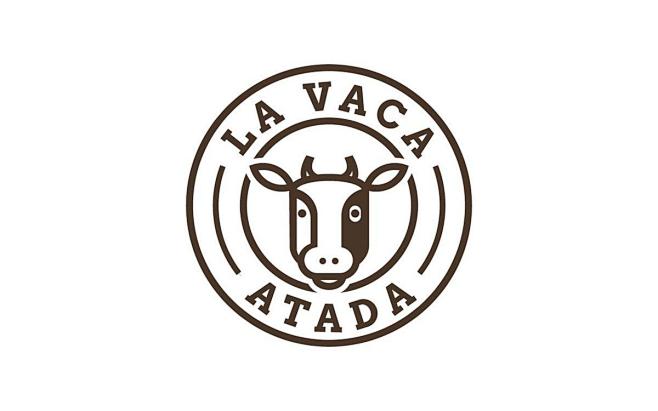 奶牛logo抽象图片