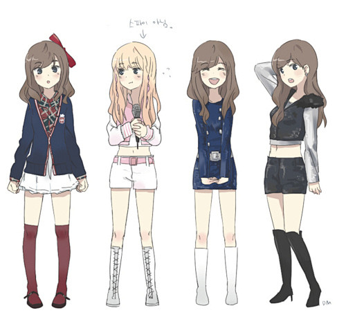 untitled多人动漫插画