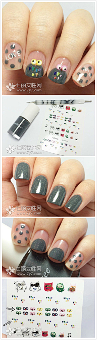 "_月骑”采集到淘宝美甲