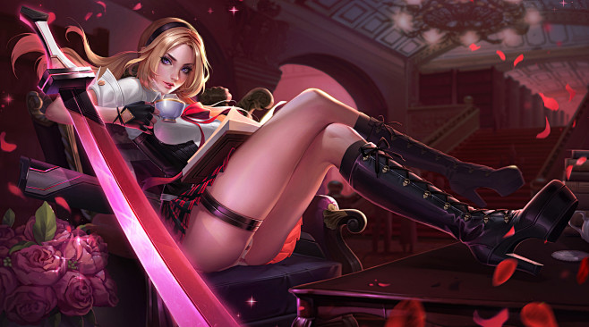 王者荣耀变身arenaofvalor闪耀亮相欧洲市场丨原画赏析197p日韩画风微