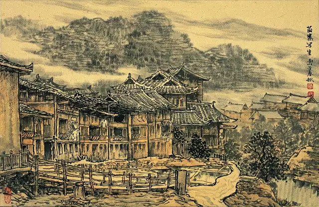 赵春秋贵州西江苗寨