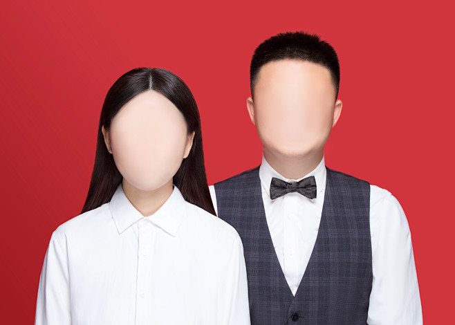 证件照素材五官眉毛素材\五官素材\8-衣服-结婚