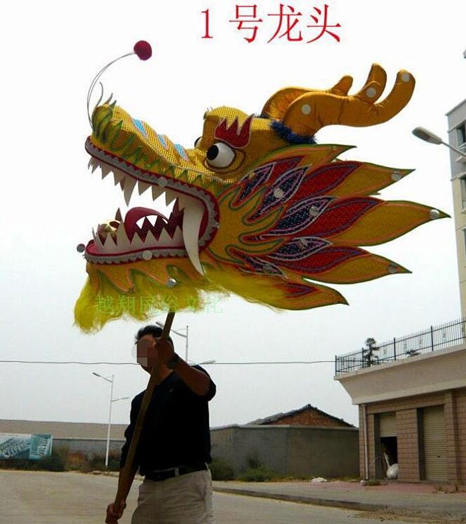 舞龙舞龙头舞龙龙头道具端午节挂饰龙头龙头道具舞狮龙头舞龙道具淘宝