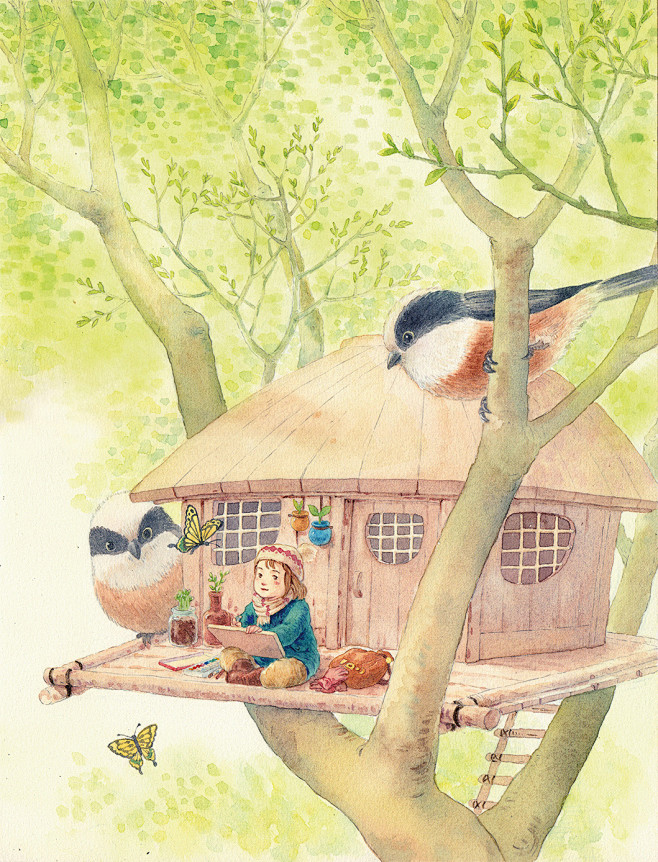 小董视觉采集到插画,竖屏展示