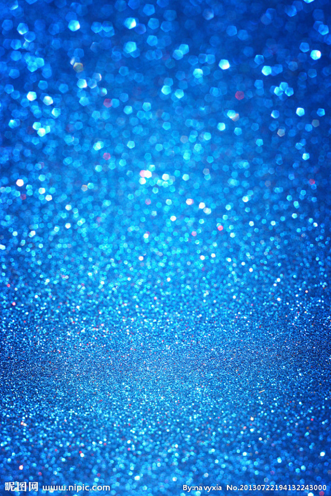 蓝色闪亮背景