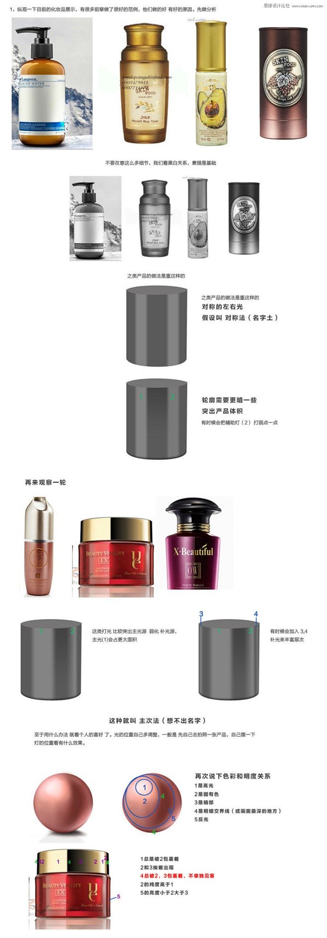 解析淘宝化妆品产品的修图过程,52photoshop教