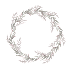 我爱学习zz采集到手绘水彩花环PNG