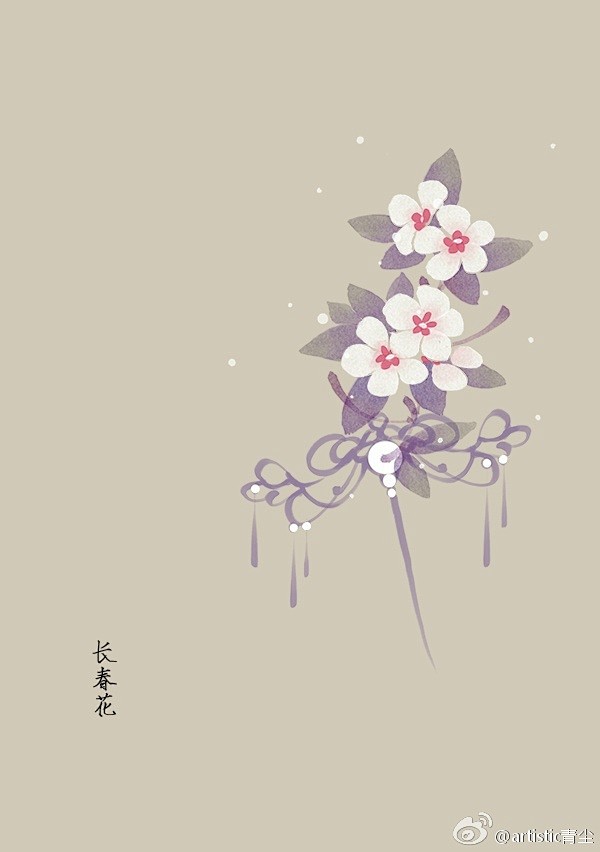 365天生日花 4月10日长春花 Periwinkle 花语 愉快回忆