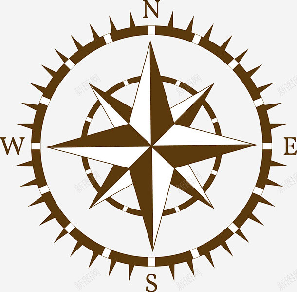 创意方向辨别指南针装饰高清素材设计图片页面网页平面电商创意素材