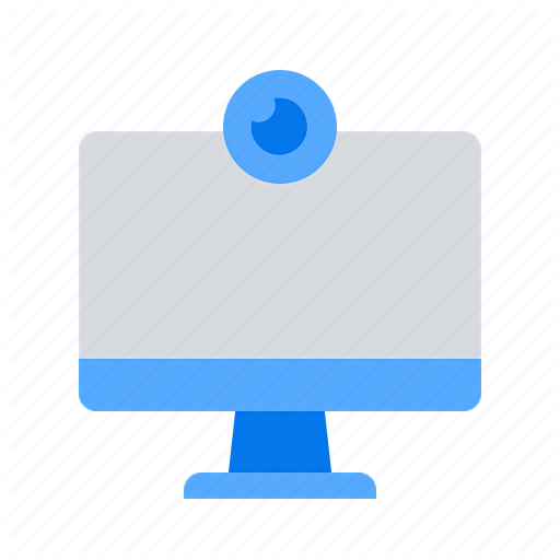 显示器流网络摄像头图标