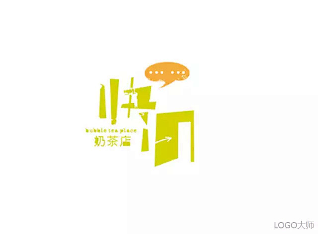 奶茶店logo设计合集
